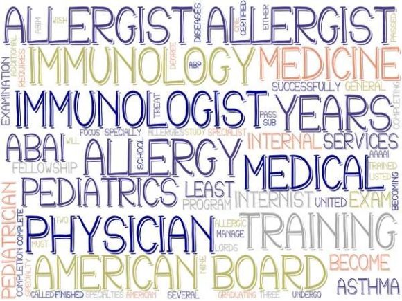 Allergist Wordcloud Sticker: A Versatile Design Asset for Health-Focused Creatives
