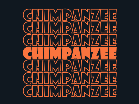 Chimpanzee SVG Cut File: Scalable Creativity for Modern Makers and Brands