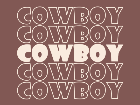 Cowboy Svg Cut File