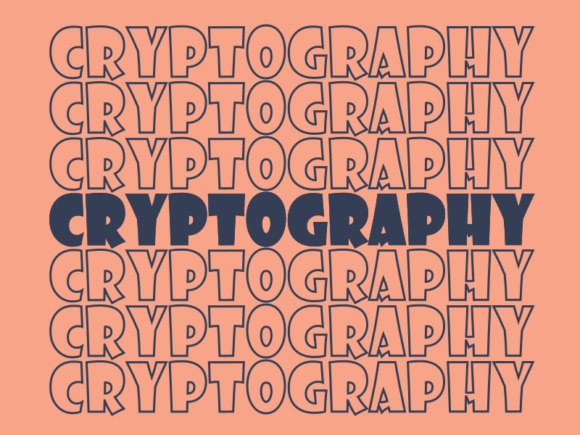 Cryptography SVG Cut File