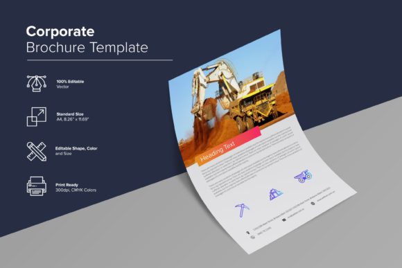 Mining Industry Brochure Template: Your All-in-One Branding & Communication Tool