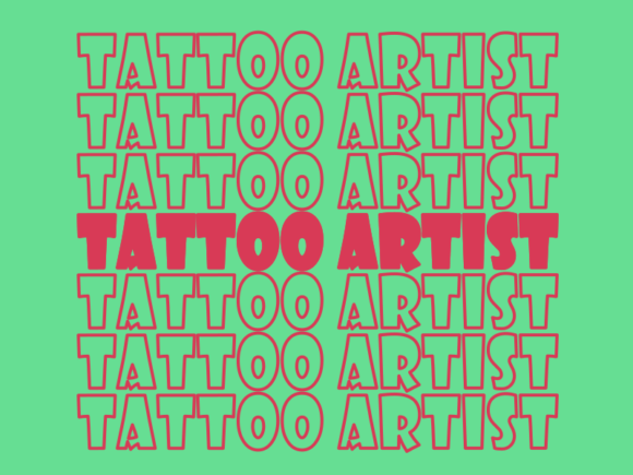 Tattoo Artist SVG Cut File