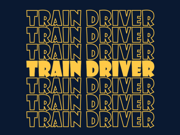 Train Driver SVG Cut File