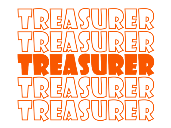 Treasurer SVG Cut File