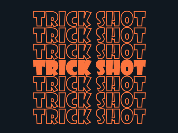 Trick Shot SVG Cut File