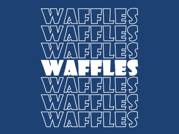 Waffles SVG Cut File: Scalable, Versatile, and Ready for Real Projects