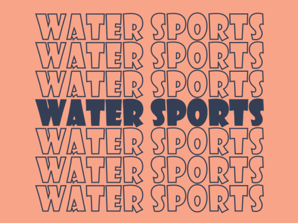 Water Sports SVG Cut File: Scalable, Versatile, and Ready for Real Projects