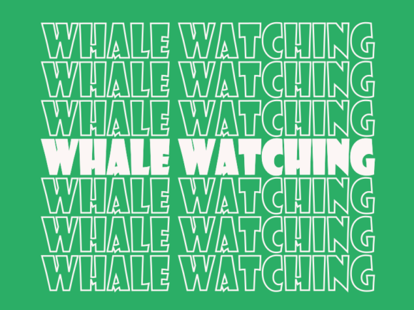 Whale Watching SVG Cut File: Scalable, Versatile, and Craft-Ready