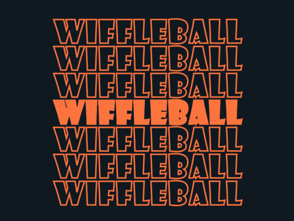 Wiffleball SVG Cut File