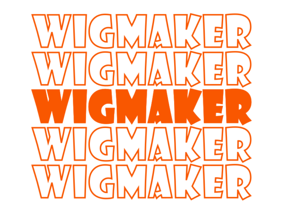 Wigmaker SVG Cut File: Scalable, Versatile, and Craft-Ready