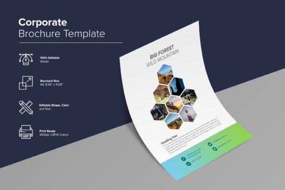 Wild Mountain Brochure Template: A Strategic Foundation for Brand Identity and Visual Communication
