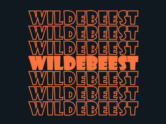 Wildebeest SVG Cut File: A Strategic Asset for Purpose-Driven Makers