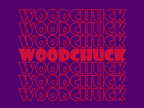 Woodchuck SVG Cut File