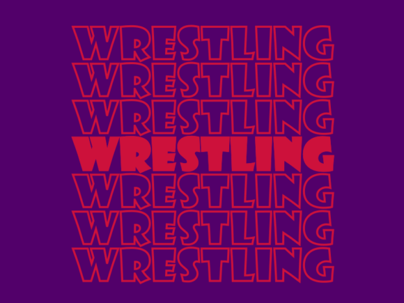 Wrestling SVG Cut File